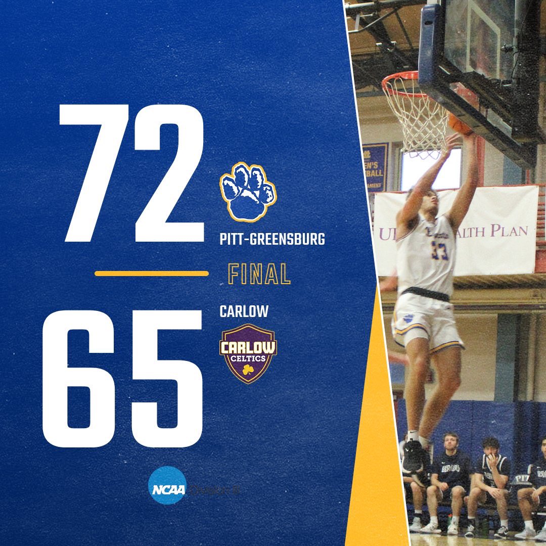 Pitt-Greensburg Men's Basketball tweet media