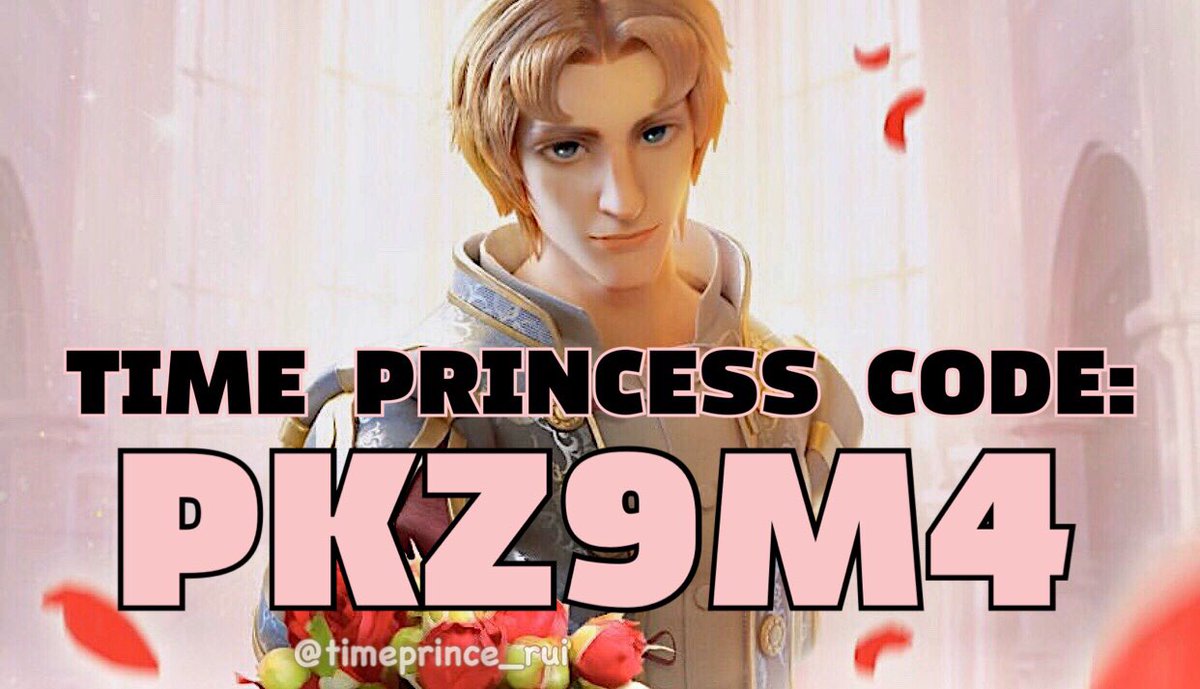 Timeprince_rui's tweet photo. 🎁 C O D E 🎁

       PKZ9M4 

💛Rewards: 10 Gold Tickets
                     
*NOTE: Each IGG ID can only redeem the code once!*

#timeprincess #dtp_code https://t.co/TXRxtpVQzg