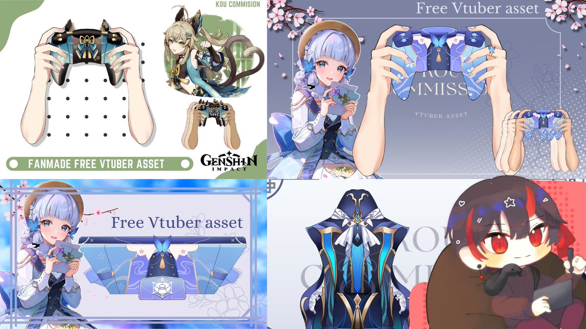 Giveaway vtuber assets  
2 Winner 
- start 07 Dec - 10 DEC  
 rules: 
- RT and like this post 
- Follow me  
- Drop your PNG ava  
- just comment if your ava isn't available yet   
Goodluck!  

 #vtuber #vtuberassets #freevtuberassets