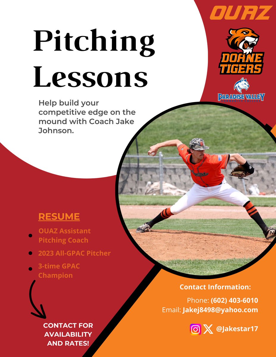 Coach_Johnson17's tweet photo. Anyone interested in pitching lessons over the winter break please let me know! DM’s, emails, and text messages are open. Help spread the word! https://t.co/0OE7mMwdsR