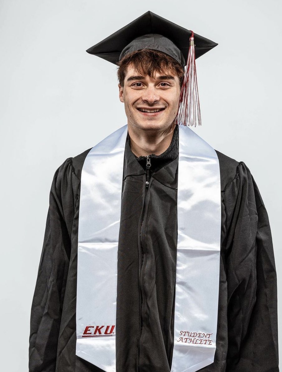 ASUNSports's tweet photo. Degree them!🎓

Congrats to all of our @EKUSports student athletes on earning their degrees!💯👏

#ASUNBuilt https://t.co/BU69YZFB1I