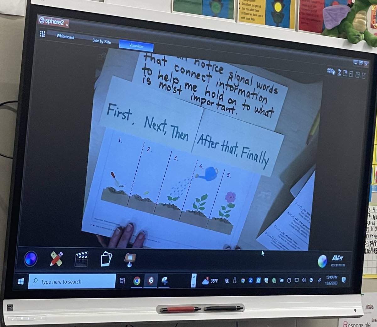 LaurenBird42's tweet image. Focusing on #signalwords during #nonfictionreading in #secondgrade.
