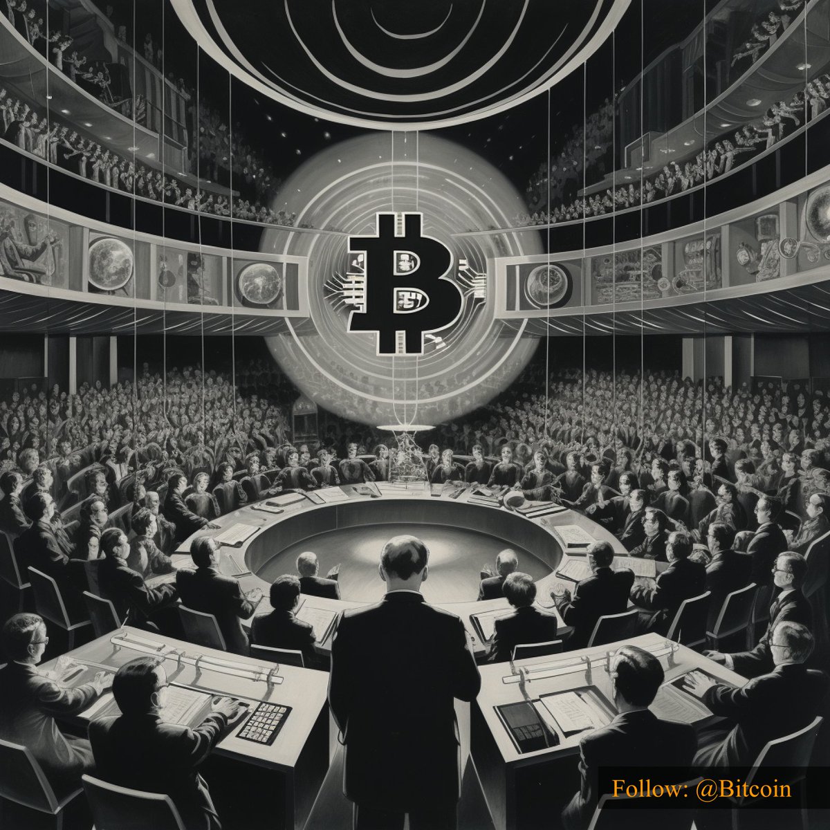 Bitcoin's tweet image. Anticipation builds as the upcoming #Bitcoin ETF promises to usher in a new era of mainstream acceptance for the world&apos;s leading cryptocurrency.