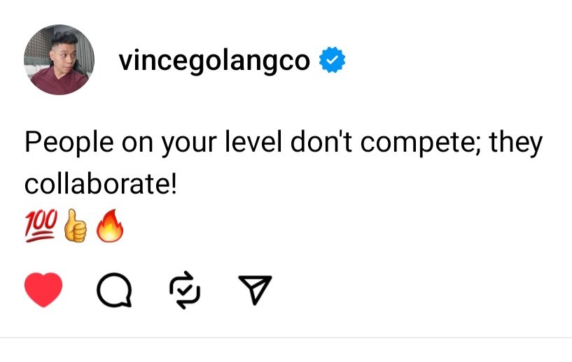 VinceGolangco's tweet image. 💯