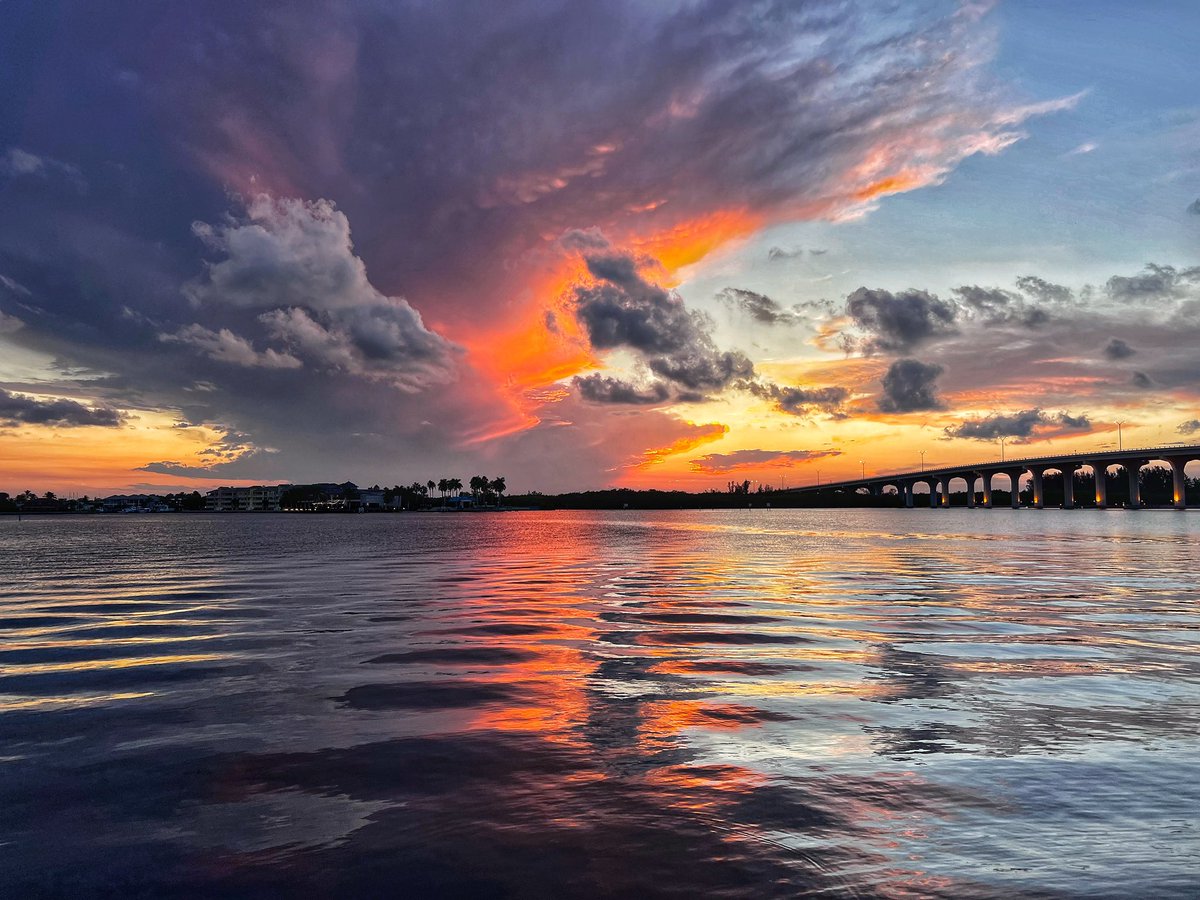 Nice sunset in Vero Beach, FL