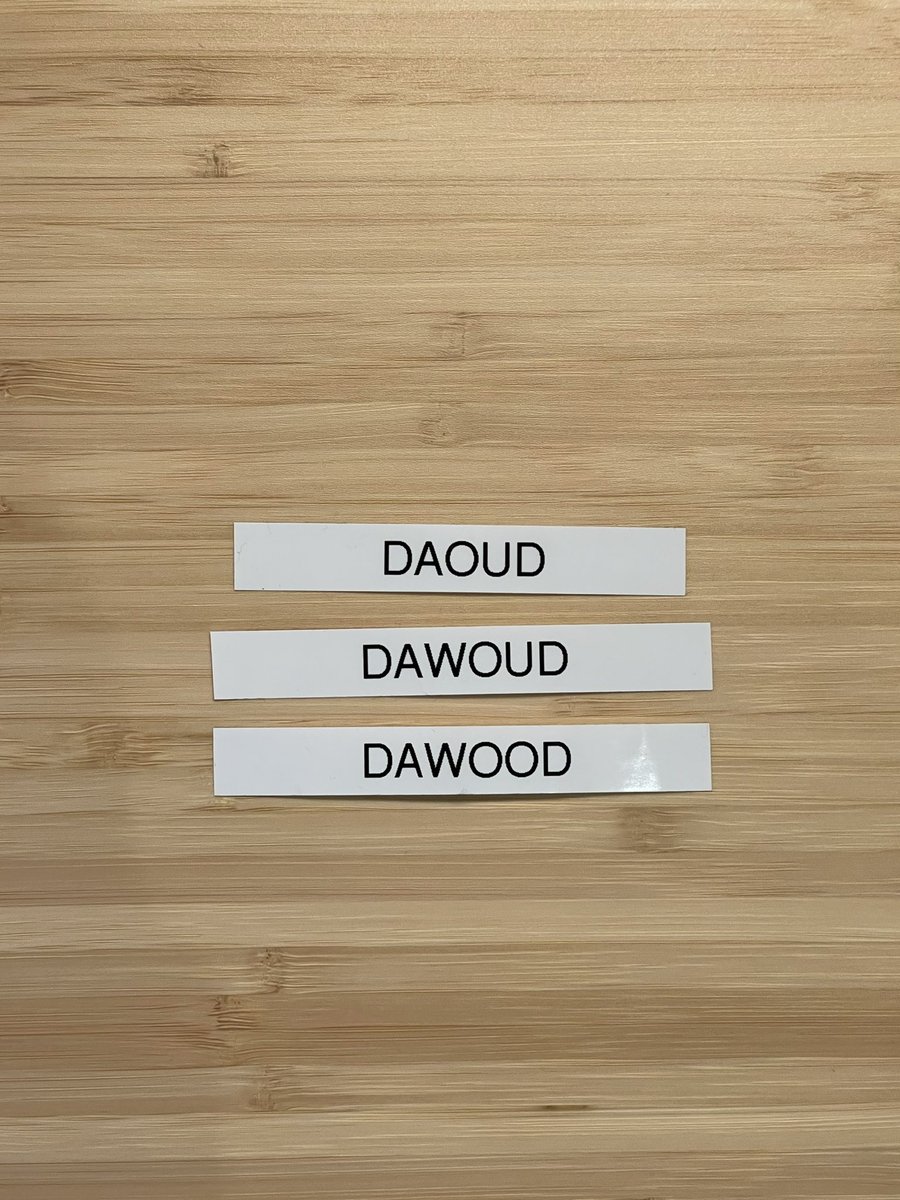 Barista made me a name tag <3