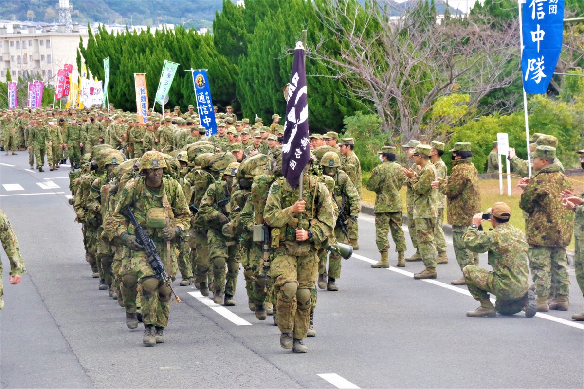 レンジャー帰還式】 ＃水陸機動団 は第6期レンジャー帰還式を行いまし