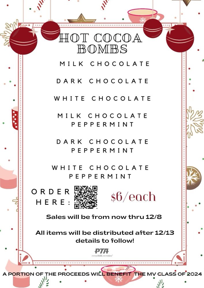 HOT COCOA BOMBS for SALE!☕️😋

Are you looking for some fun, festive and delicious holiday treats? Hot Cocoa Bombs just perfect for cozying up with a warm mug ☕️❤️ and watching Hallmark Movies. 

ORDER HERE: candyliciousnj.com/productsshop#o…
