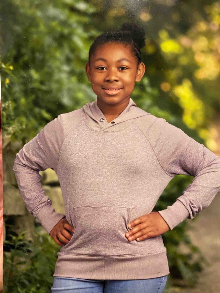 #CriticalMissing 11-year-old Jazzmin Samuels (5’3 100lbs).  Last seen in the Parkville area wearing turquoise jacket, gray hoodie, blue jeans, black shoes. Anyone with information is asked to call 911 or 410-307-2020. #HelpLocate #BCoPD