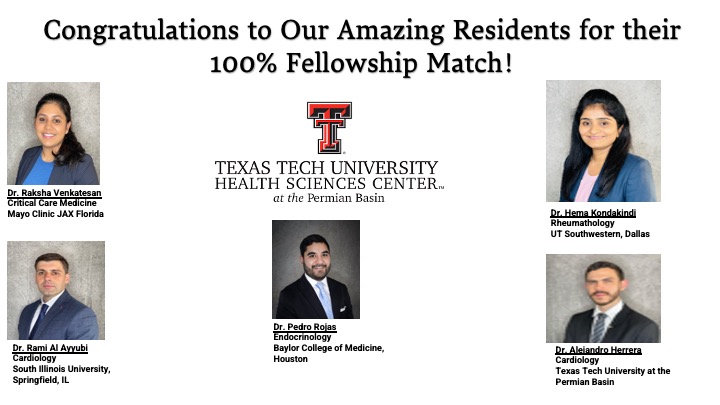TTUHSCPBIM's tweet photo. Still celebrating our amazing fellowship match results 😇 https://t.co/g7bRk81Jc5