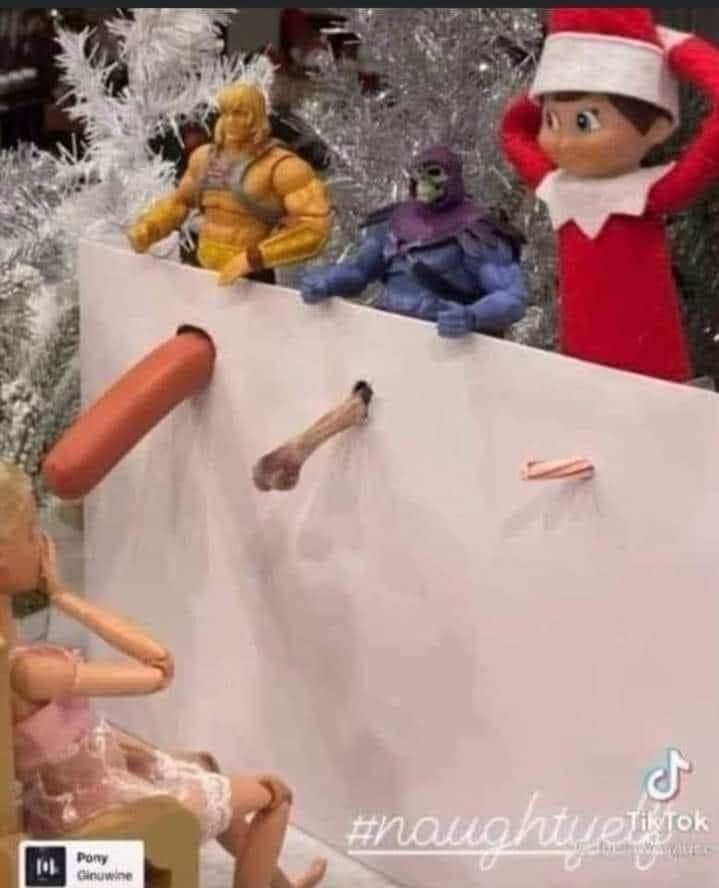 #gloryhole #heman #elfonashelf #barbie