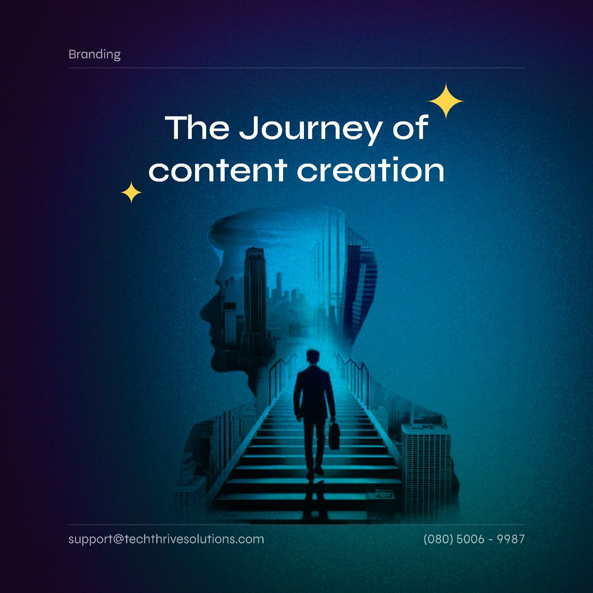 uxturm's tweet image. Unlock the path to content creation success!
Discover the best strategies to enhance your content creation process and boost your online presence. Start creating engaging content today!
Contact us now! +91 9066188893
Website: techthrivesolutions.com
#branding