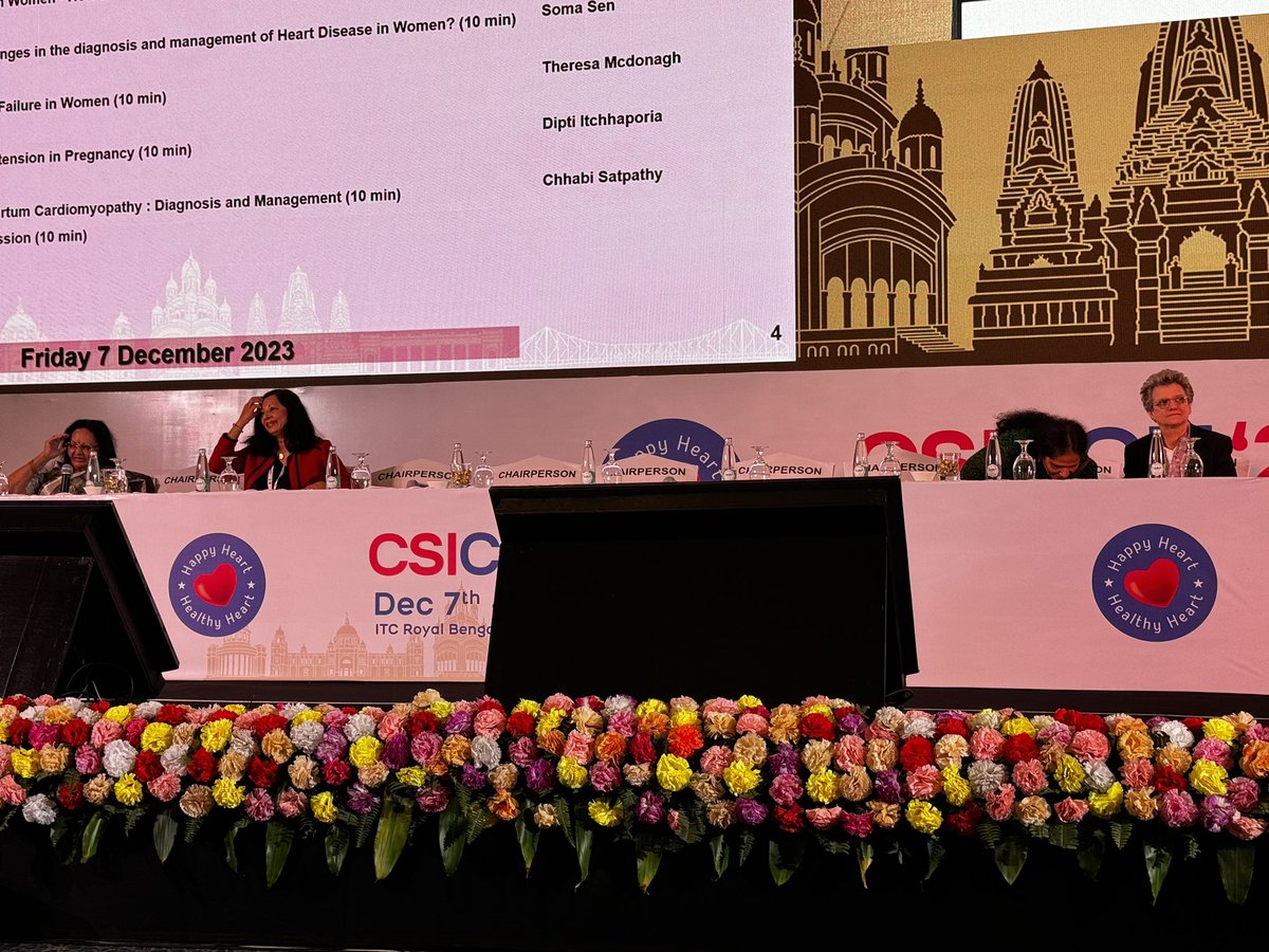 Rajiv Jauhar (@stentdoc1) on Twitter photo My friend <a href="/ditchhaporia/">Dipti Itchhaporia, M.D., MACC , FAHA, FESC</a> chairing a session at #csicon2023 on the important topic of #womenheart and late presentation for women with #stemi My friend <a href="/ditchhaporia/">Dipti Itchhaporia, M.D., MACC , FAHA, FESC</a> chairing a session at #csicon2023 on the important topic of #womenheart and late presentation for women with #stemi