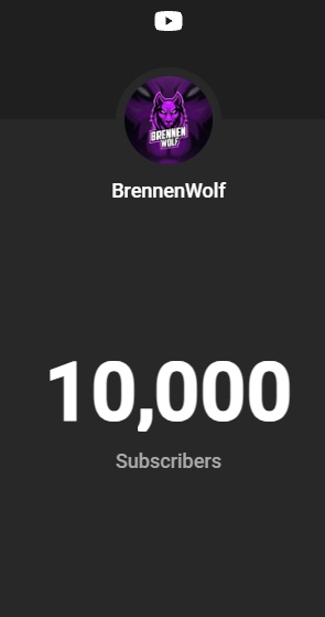 I must say... This is so incredible to me, Thank you all so much for the continued support and making this journey such a blast and fulfilling, I feel so blessed to have so many people who watch and support my content that I genuinely love making... Thank you for 10k subs... 💜