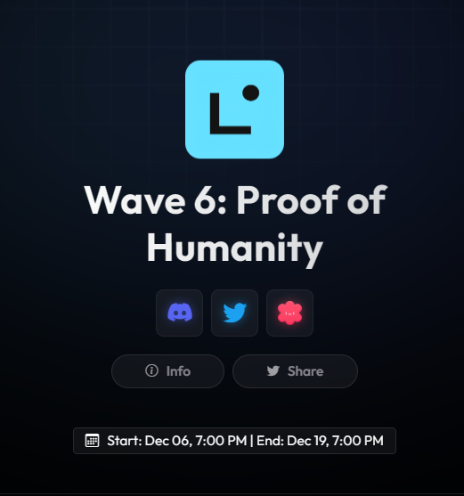 coinfinance98's tweet photo. 🔔Tiếp tục nhiệm vụ tuần 6 Linea: Proof of Humanity
📅 Start: 6/12, 7:00 PM | End: 19/12, 7:00 PM
💎Phần thưởng: 0 XPs
👉 Link : https://t.co/XfCUOxAmk2
Click vào #Wave6 để bắt đầu làm nhiệm vụ.
✨Core Task
Group 1 & 2
- Trusta POH Attestation (Điểm trong khoảng -1 và 60)
- Trusta Reputation Attestation (Nhận chứng thực của bạn với Điểm MEDIA cao hơn 20)
👉 Link : https://t.co/pvgxUzpMvz
1. Kết nối ví -> Chọn "eTrusta" tiến hành submit 2 chứng chỉ, connect twitter & mint, done
2. Quay trở lại trang #Intract xác nhận