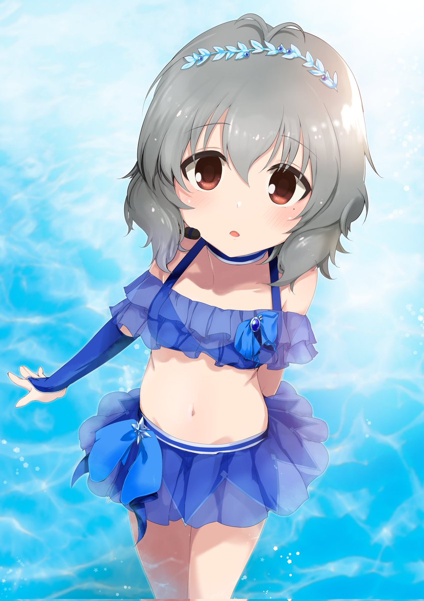 #くそ寒いので水着絵を貼る 良いんですか…貼っても…