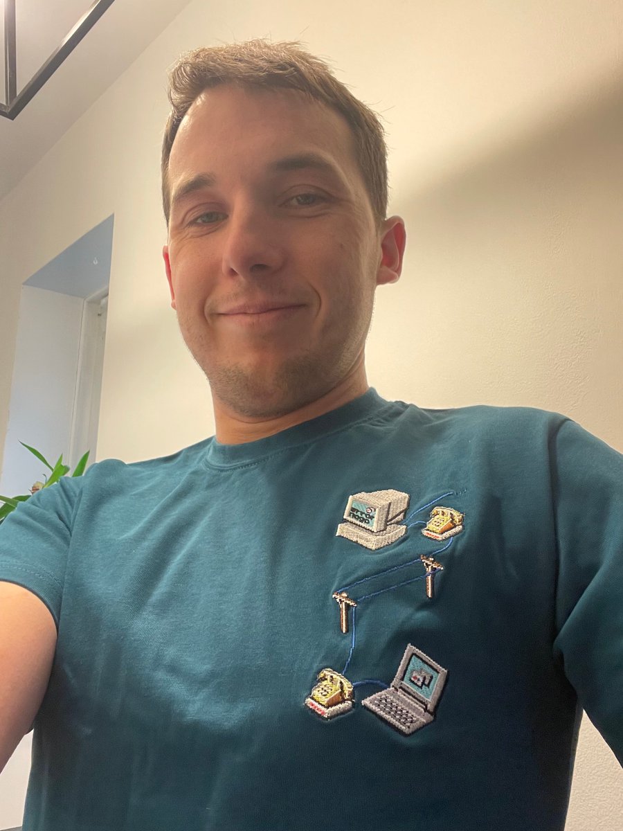 I treated myself to a new T-shirt. To anyone who gets the reference, you're old too ;)