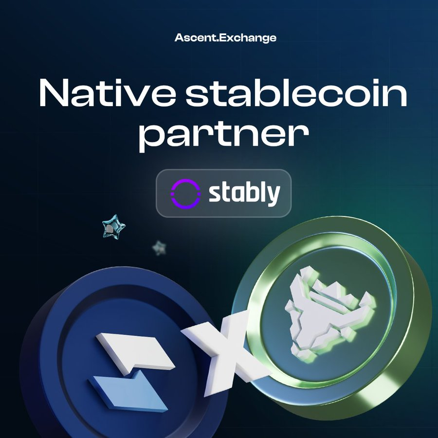 Definews_Info's tweet photo. ๐งฒ @AscentExchange has partnered with @Stably_Official, designating #Stably as its official native stablecoin partner!
๐งฒ This partnership places $ZUSD and $AEX at the forefront of @horizenglobal Horizen EON
๐ฝ VISIT
https://t.co/4TcNYn1LhQ
#Definews https://t.co/6NTosG07bk