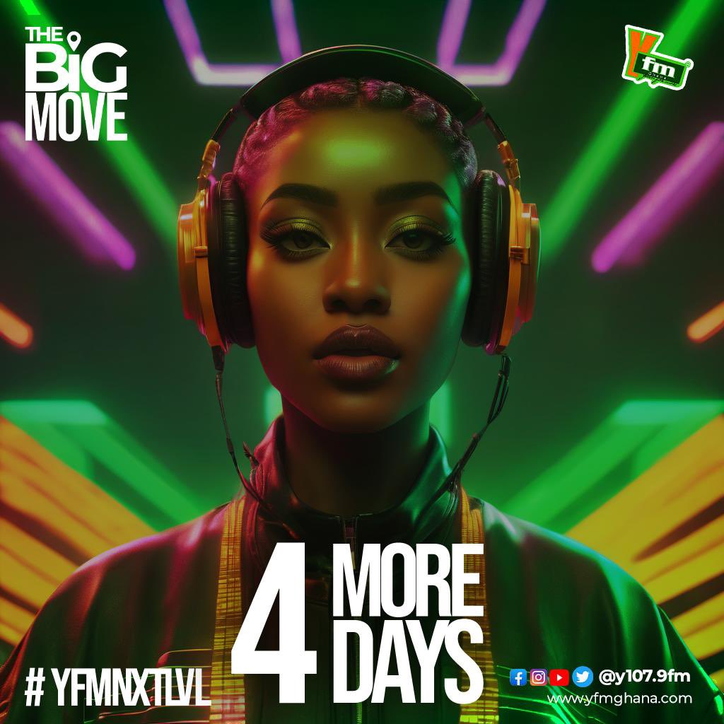 winstonmicheals's tweet image. The countdown continues!!!

0️⃣4️⃣ DAYS TO GO! 🎉

#YFMNXTLVL
#TheBigMove 
@Y1079FM