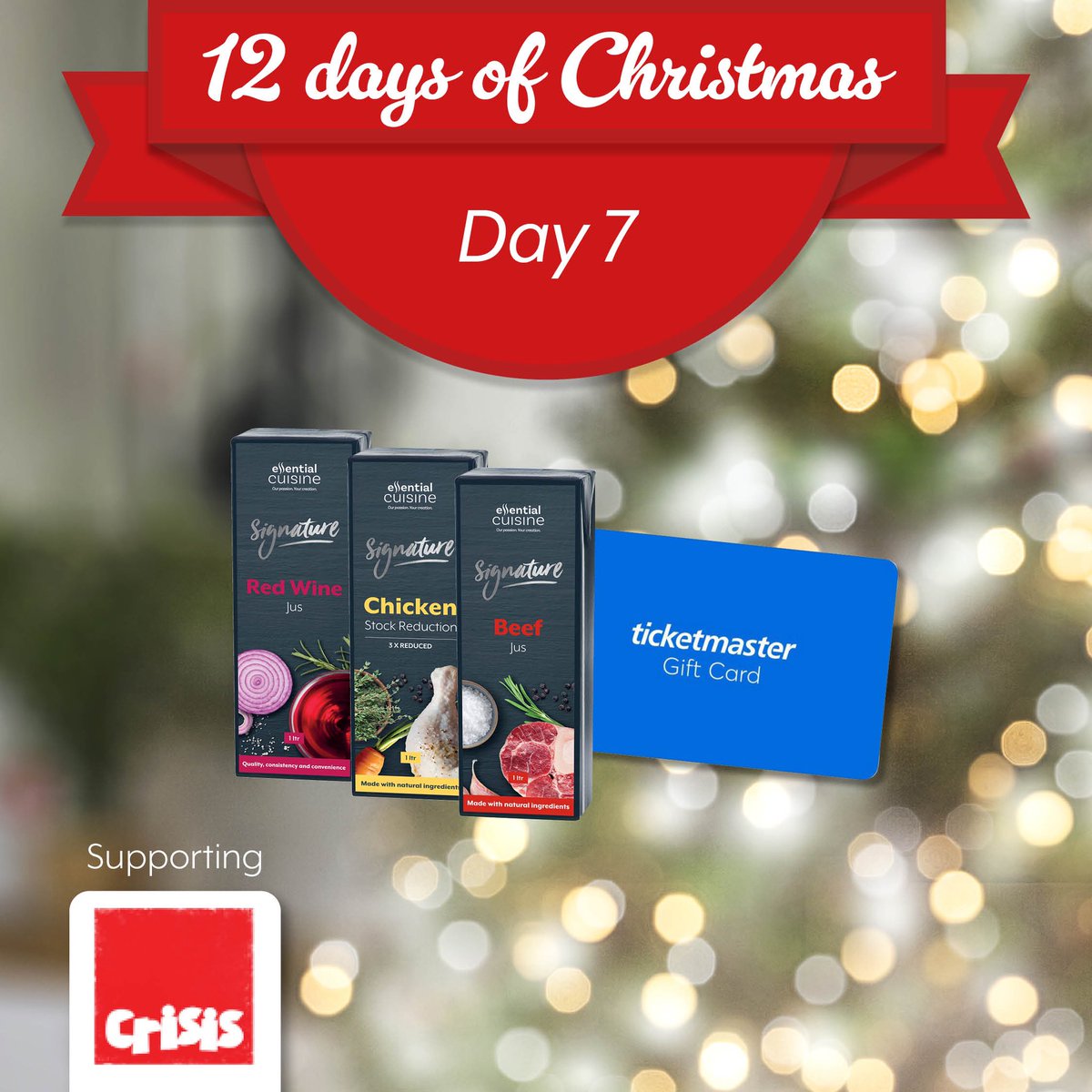 Essential Cuisine (@essentialcuisin) on Twitter photo DAY 7 IS LIVE πππ
Weβre giving you the chance to win a <a href="/TicketmasterUK/">ticketmasteruk</a> gift card plus our complete Signature range!
To find out how you can enter, head over to our Instagram (chef.essential)
Good luck! π
T&Cβs - lnkd.in/grG2_hRJ DAY 7 IS LIVE πππ
Weβre giving you the chance to win a <a href="/TicketmasterUK/">ticketmasteruk</a> gift card plus our complete Signature range!
To find out how you can enter, head over to our Instagram (chef.essential)
Good luck! π
T&Cβs - lnkd.in/grG2_hRJ