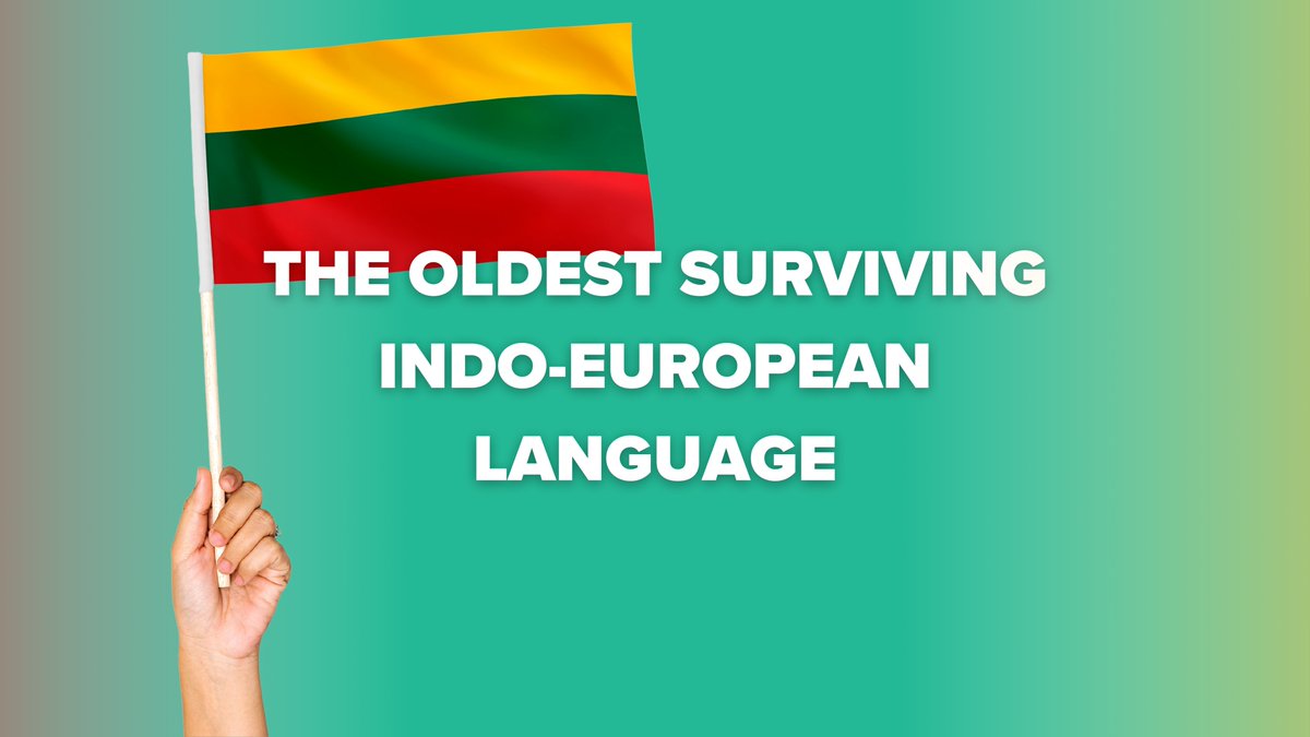 speaklyapp's tweet image. One more interesting fact for your facty piggy bank: Lithuanian is the oldest surviving Indo-European language and is said to be the closest living relative to ancient Sanskrit ☝🏻

#LithuanianLanguage #IndoEuropean #OldestLanguage