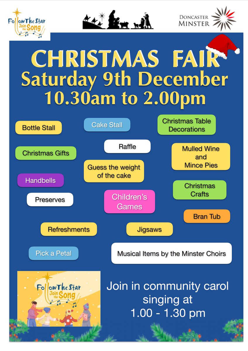 David Stevens (@revdstevens) on Twitter photo This Saturday <a href="/DonMinster/">Doncaster Minster</a> come and join us for our Christmas Fair. Fun, gifts and carols. <a href="/MyDoncaster/">City of Doncaster Council</a> This Saturday <a href="/DonMinster/">Doncaster Minster</a> come and join us for our Christmas Fair. Fun, gifts and carols. <a href="/MyDoncaster/">City of Doncaster Council</a>