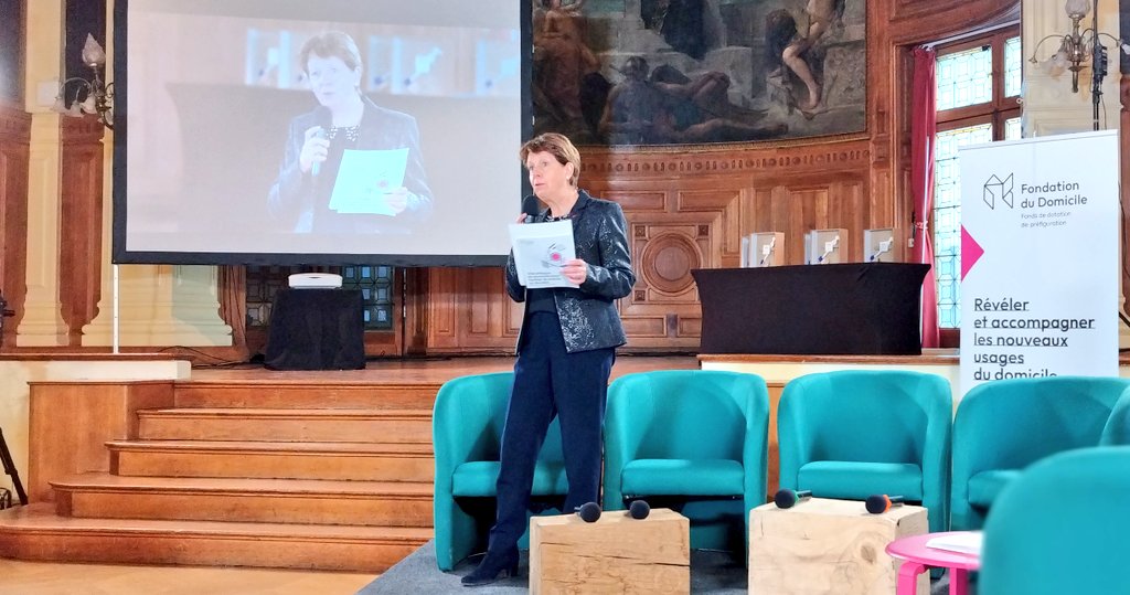 Les trophées de la Fondation démarrent, ouverture par notre présidente <a href="/MB_Levaux/">MarieBéatrice Levaux</a> 

#TransitionEcologique #environnement #domicile