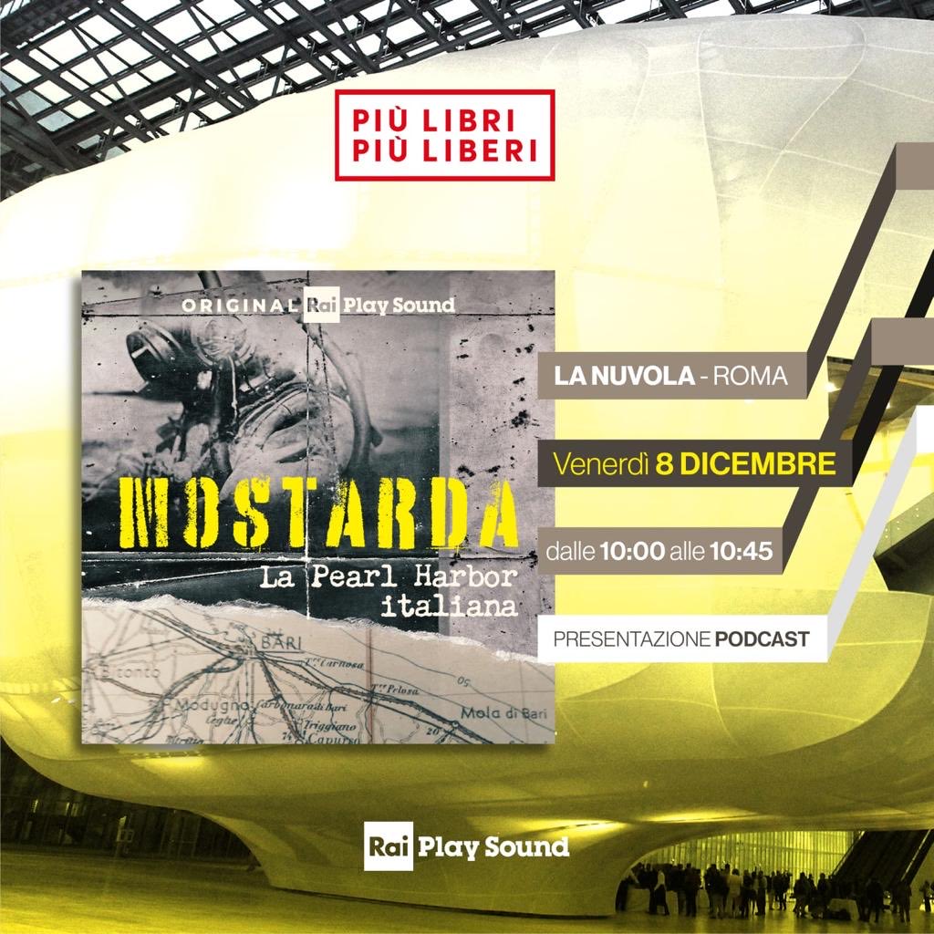 #Mostarda un podcast del ⁦<a href="/Tg1Rai/">Tg1</a>⁩ . su ⁦⁦<a href="/raiplaysound/">RaiPlay Sound</a>⁩ domani alla Nuvola 🎧👉raiplaysound.it/programmi/most…