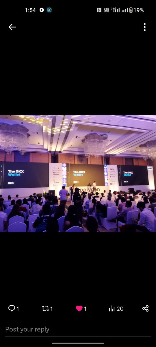 rashmimr12's tweet image. Just wrapped up an incredible day at Indian Blockchain Week, where I had the privilege to connect with the Polygon Connect team! 🚀 The  discussions were nothing short of inspiring.awsm atmosphere @0xPolygonDevs
#PolygonNFTs 
@PolygonAdvocate 
#polygonb20
#valuelayer