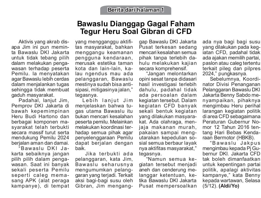 NurSalamun4350's tweet photo. Bawaslu jkt gagal paham dalam menjalankan tugasnya, karena pengawasan tahapan pemilu sama sekali bukan ranah pemerintah #bawaslu #bawaslugagalpaham https://t.co/z1BMQ4t1vx