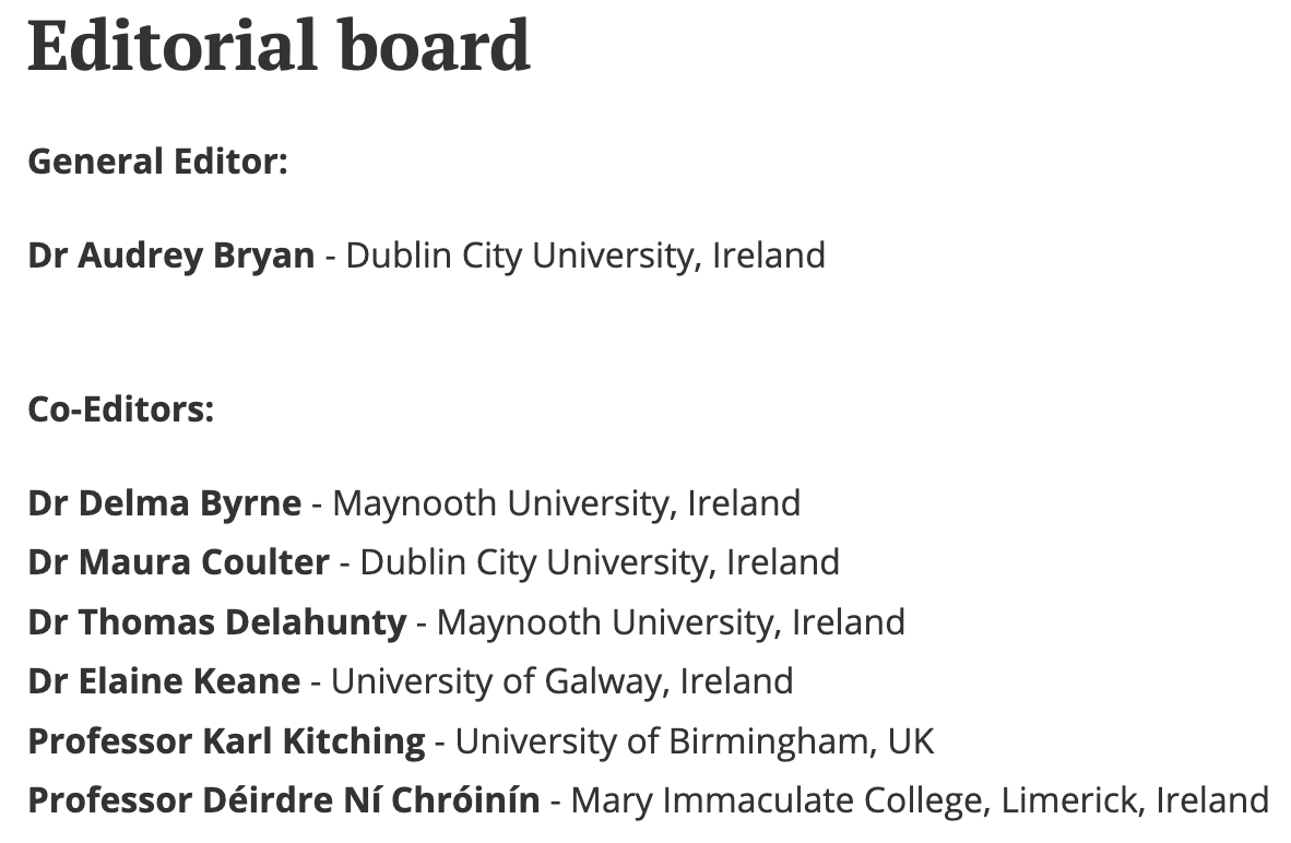 Irish Educational Studies (IES) tweet media