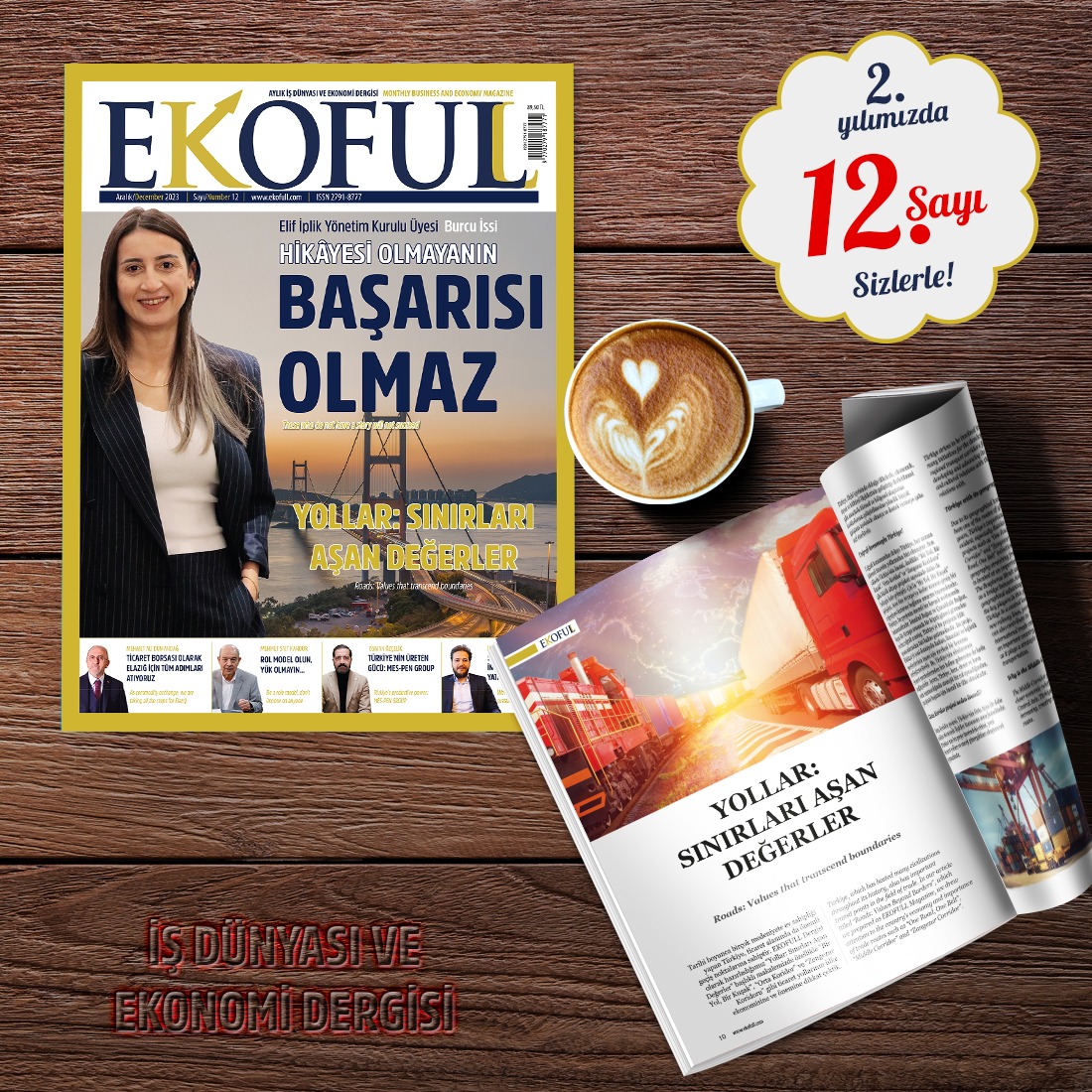 EkofullTr's tweet photo. Ekofull Dergisi, 2 yılda 12 sayı çıkarak iş ve ekonomi dünyasının nabzını tutmaya ve sizlerle paylaşmaya devam ediyor!!!
#EKOFULL
https://t.co/9IG1bw4V9v https://t.co/jwEnggFz8Z