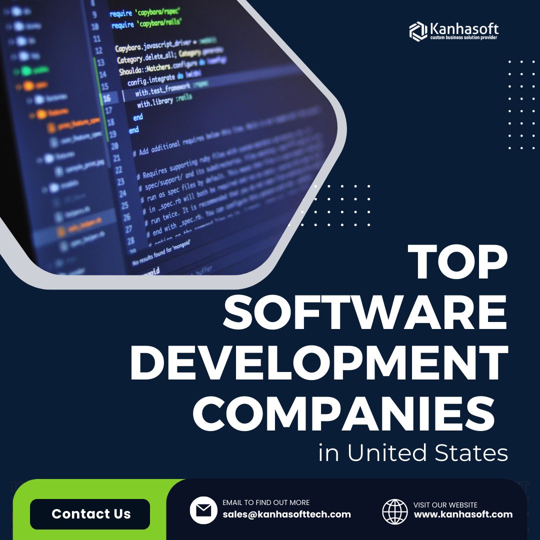 kanhasoft's tweet image. Top 10 Software Development Companies in the US! 🖥️
💡 From innovative startups to established giants, find your perfect tech partner for exceptional digital solutions. Check it out now! linkedin.com/pulse/top-10-s…
#SoftwareDevelopment #TopCompaniesUSA #TopSoftwareDevelopment