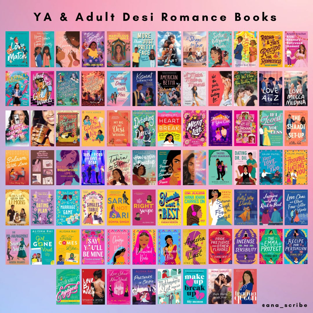 As a soon-to-debut desi romance writer, I will always support other desi romance writers, because we have got to stick together 🌷 so here’s THE ULTIMATE THREAD OF DESI YA &amp; ADULT ROMANCE BOOKS! RTs &amp; boosts are most appreciated (this took me ages to compile)!!