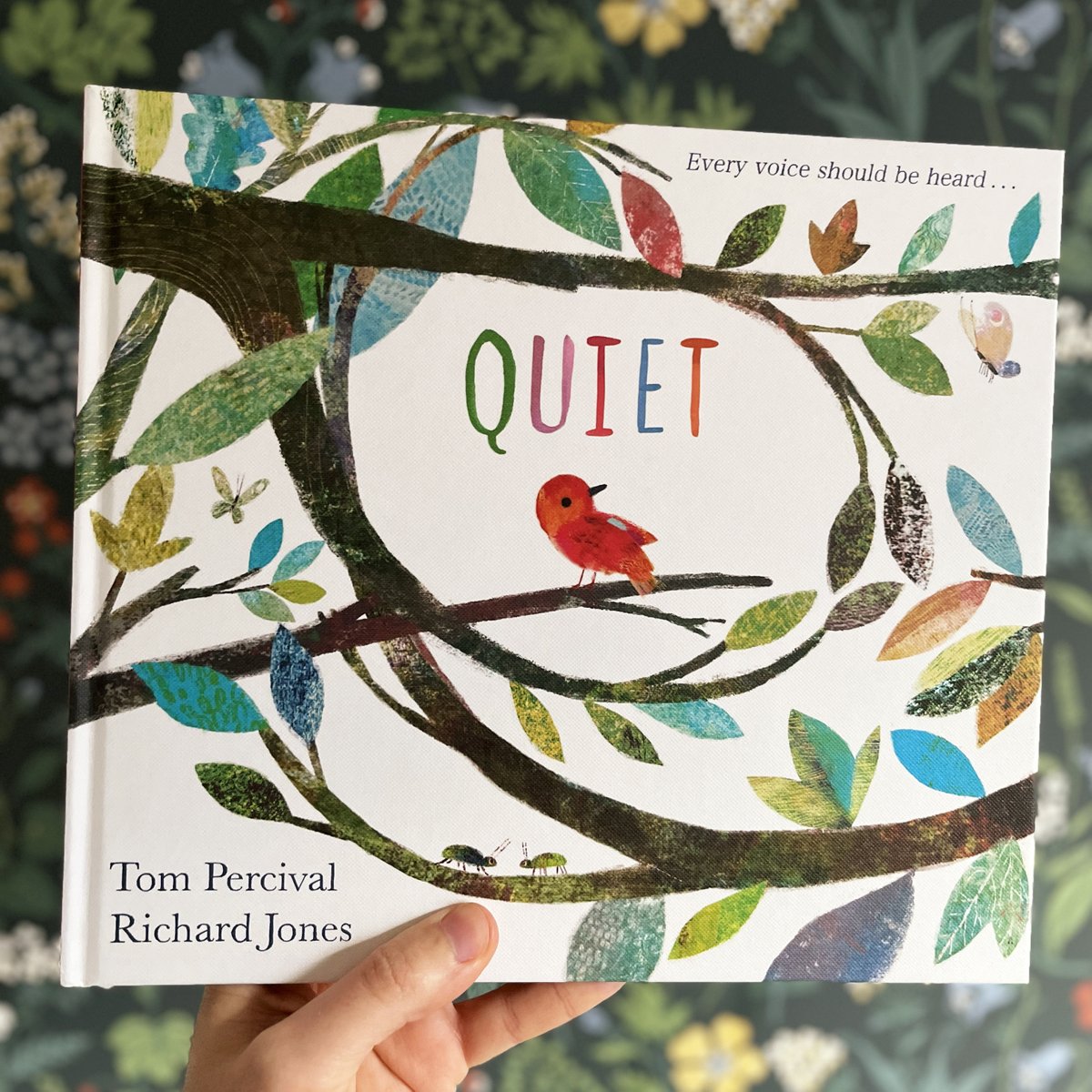 I'm very happy to share the cover of Quiet! Tom has written something very, very special. Quiet will be out in March 2024 x