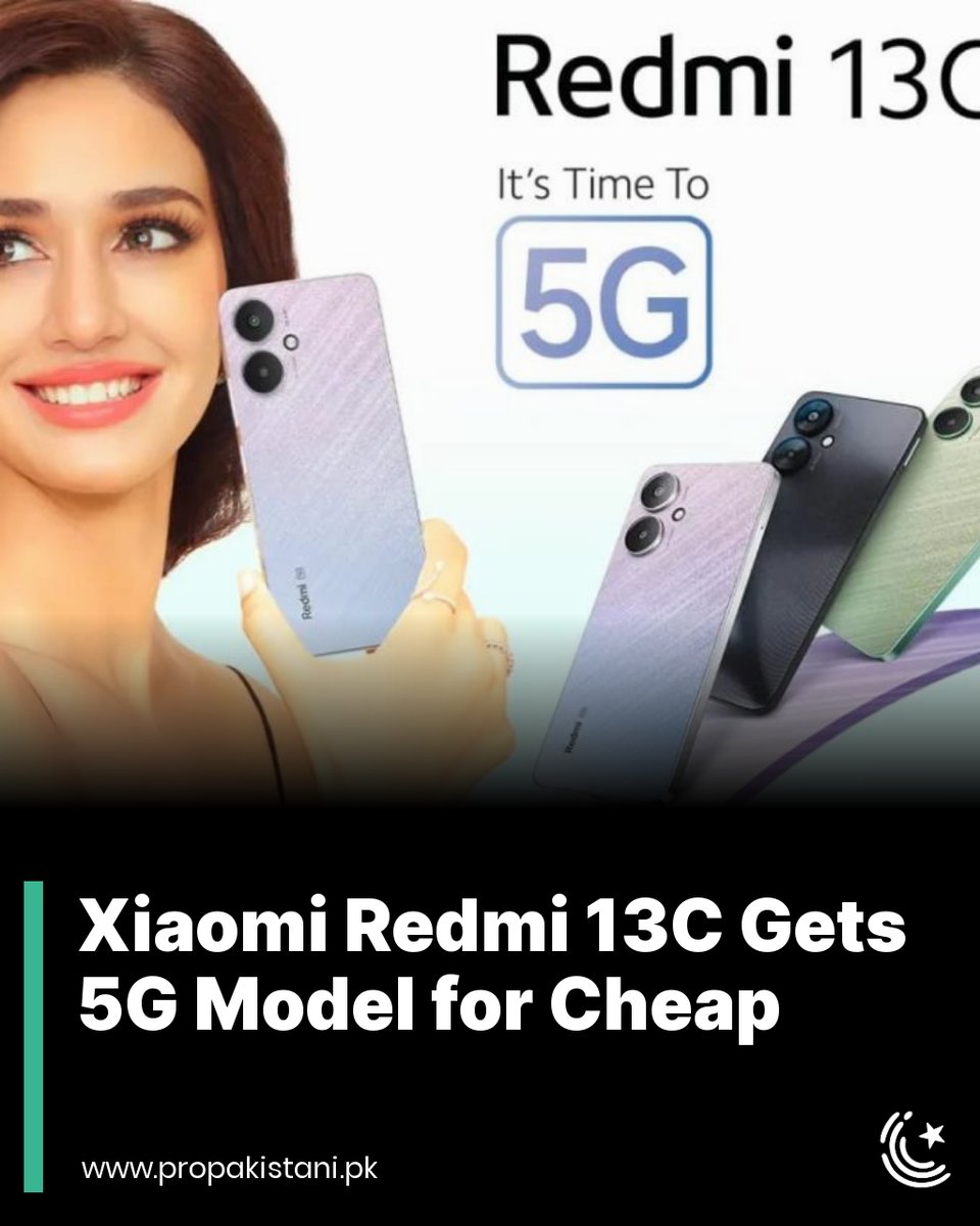 ProPakistaniPK's tweet image. Available for $120 with entry-level specs.

Read More: propakistani.pk/2023/12/07/xia…

#Xiaomi #Redmi13C #Redmi13C5G #5GPhone #5GSmartphone