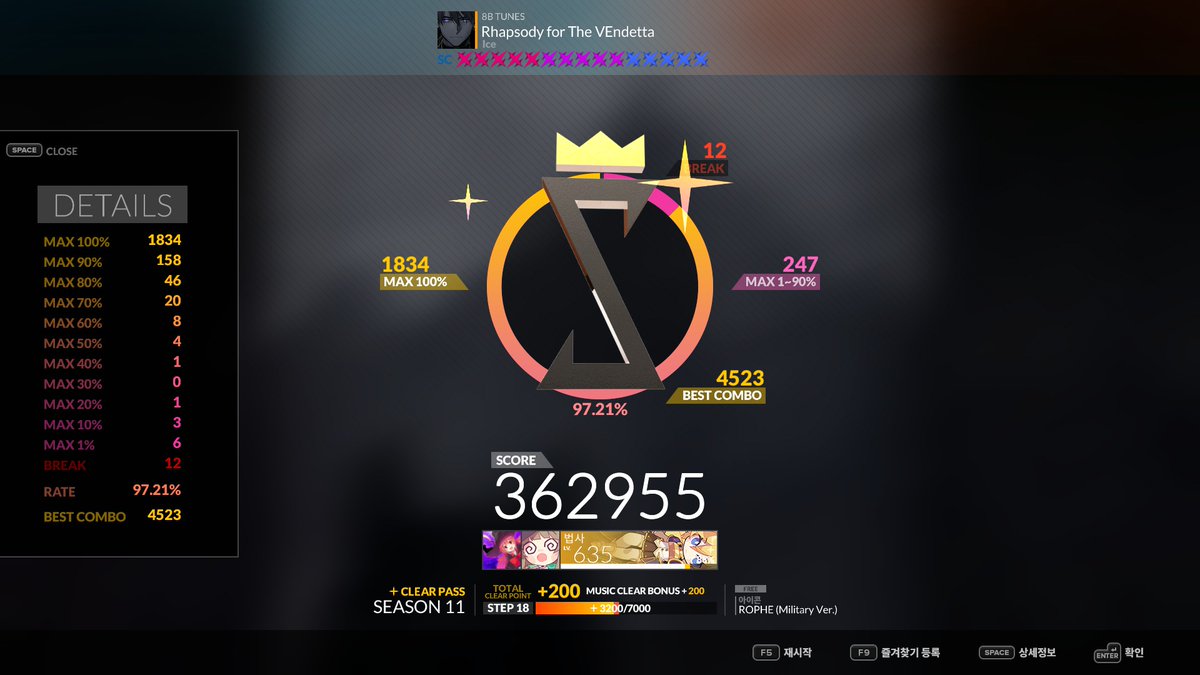 whitewizard04's tweet photo. V Extension 5
8SC LV.15 All S Rank
Revenger 5SC LV.15 Rate 99.12% https://t.co/9NSh7gjsD4