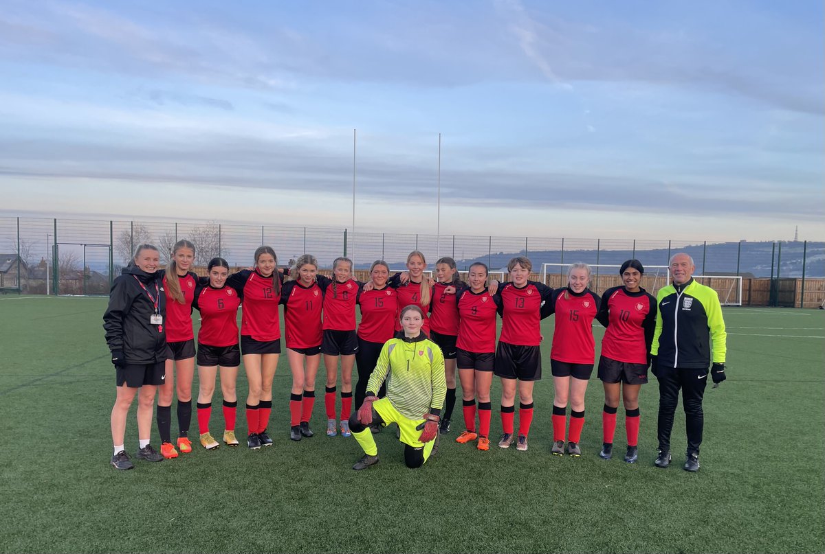 NHGS's tweet photo. Our U15 girls are now through to round 5 of the English Schools football competition, after beating Penistone Grammar 3-0. Thank you to Penistone Grammar for making the journey over, it was a great game and thank you to Arnie for refereeing. https://t.co/FteiNGvYQu
