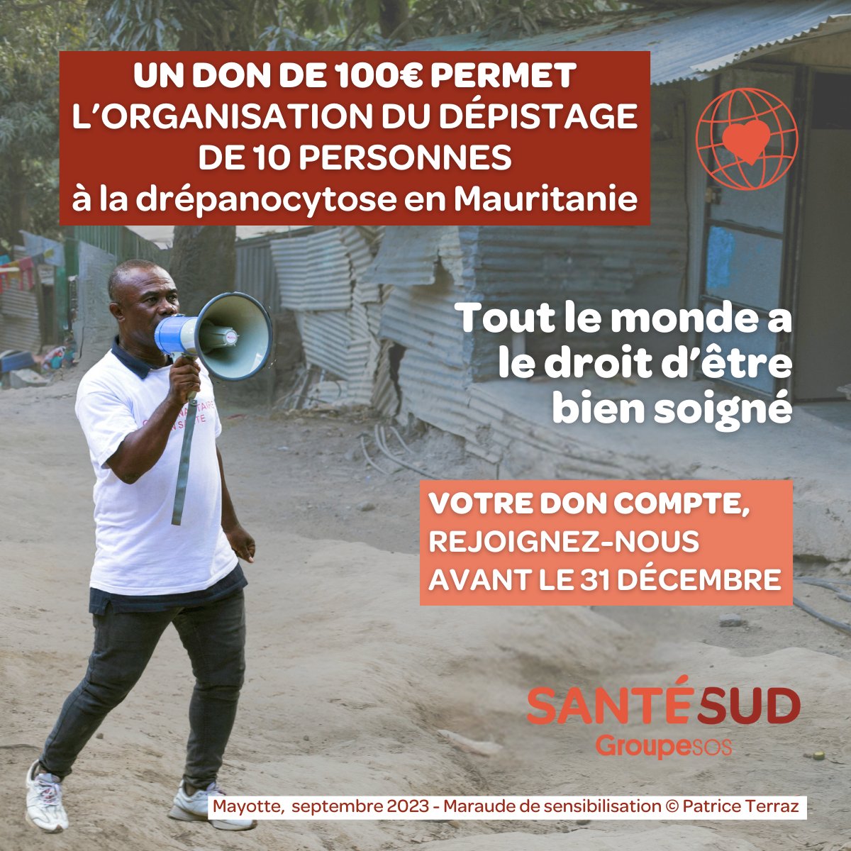 Votre don compte 👉 helloasso.com/associations/s…

➡️ Découvrez notre campagne pour soutenir l’expertise médicale : santesud.org/actualites/app…

#ONG #santé #health #solidarité #JeSoutienslExpertiseMedicale