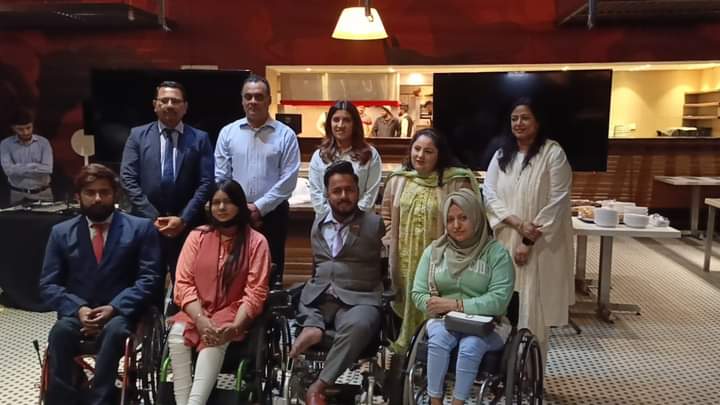 DisableWelfare's tweet photo. DWA team at Engro Corporation for a disability sensitization session, fostering understanding and acceptance. Engaging activities highlighted challenges, leaving a lasting impact. Gratitude to Engro for this meaningful opportunity! #DisabilityAwareness #InclusionSession https://t.co/4RXiNruyK6
