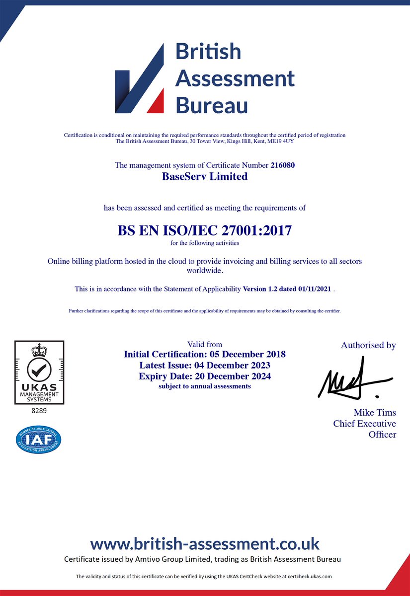 🎉 Exciting news! We've just passed our ISO 27001 surveillance audit, reaffirming our commitment to information security standards. We are proud of our team's dedication to safeguarding your data. #ISO27001 #CyberSecurity #DataProtection buff.ly/3Ng6j0M