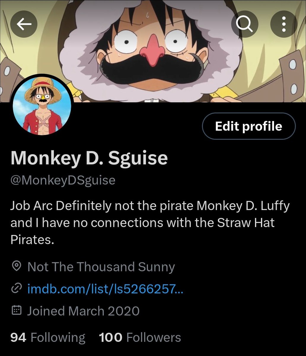Monkey D. Sguise tweet media