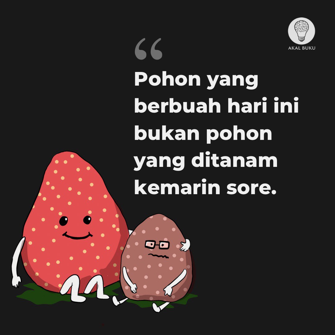 AkalBuku's tweet photo. Tapi ini bukan tentang pohon https://t.co/EYW6MQtgks