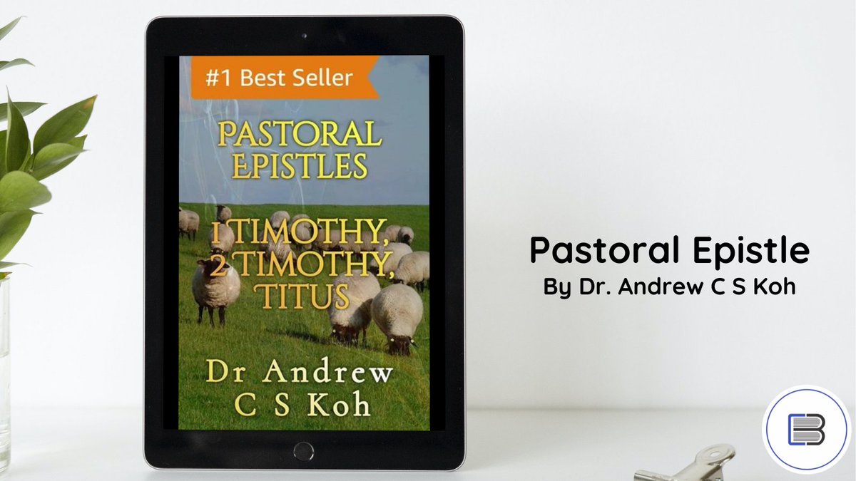 Whizbuzz's tweet image. Seeking solace in spirituality? You might find it in 'Pastoral Epistle: 1 Timothy, 2 Timothy, Titus', a beautiful book by Dr. Andrew C S Koh. cravebooks.com/b-21174?refere… #DailyDoseOfFaith #ChristianNonfiction
