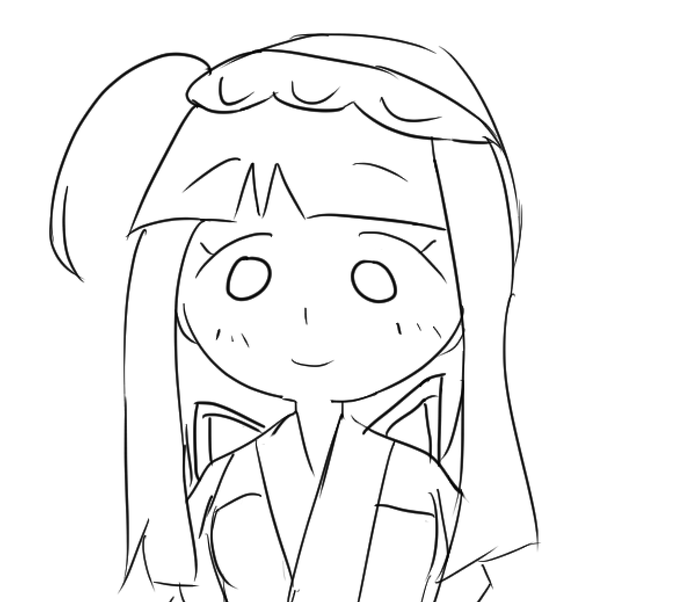 垂れ目のほうがそれっぽいかな 