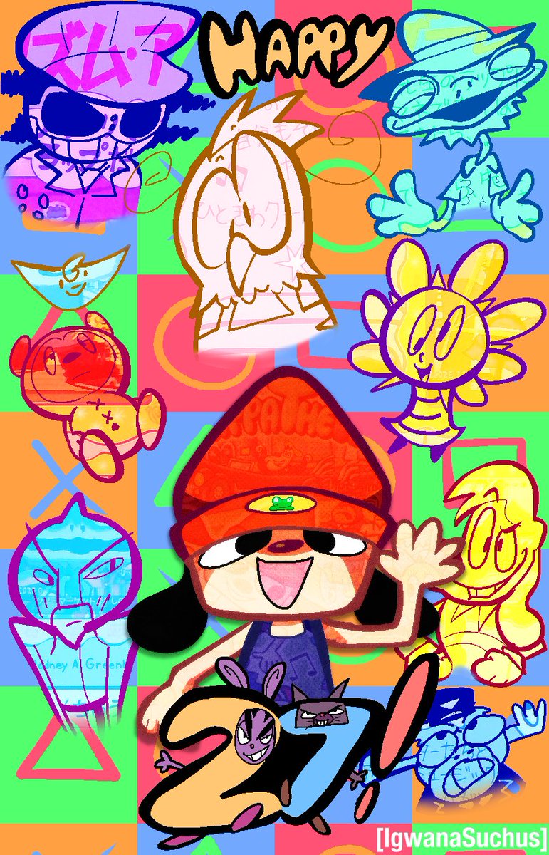 a late parappa anniversary drawing
#art #digitalartwork #parappatherapper #parappatherapperfanart