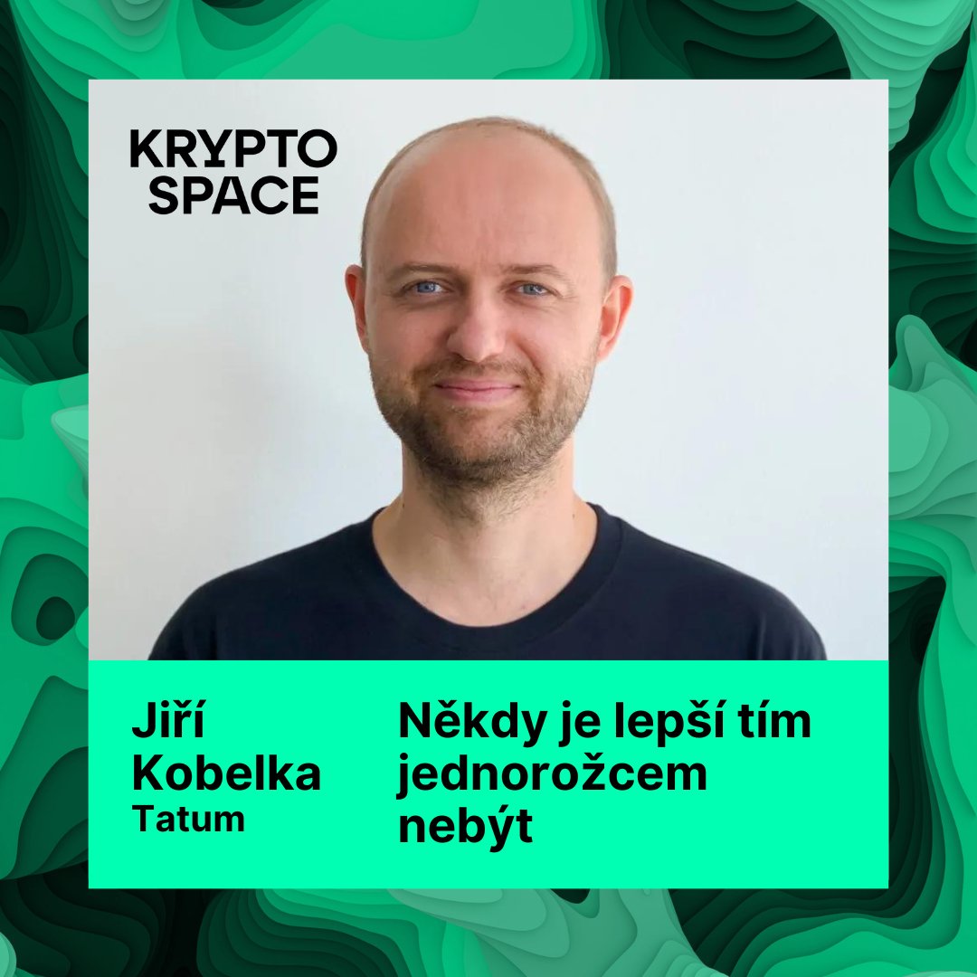 RuzovejSlon's tweet photo. Moc českých firem "takhle" neprorazilo. Původně brněnská firma @tatum_io loni vybrala přes miliardu korun a má na další bull run slušně našlápnuto.

V novém dílu tak s @jiri_kobelka o tom, jak se firmě daří i co můžeme v dalších letech na poli vývoje čekat https://t.co/s4JzDlZfHm