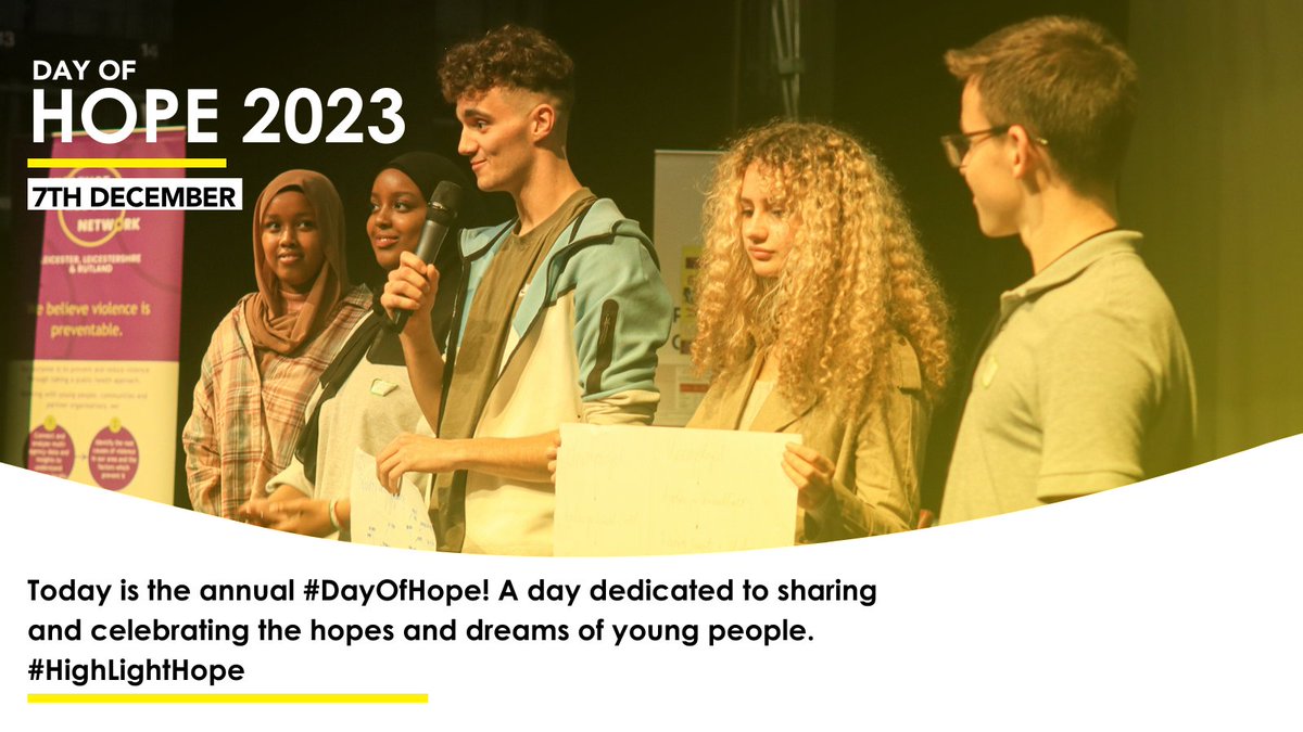 One week before 10-year-old Damilola Taylor died, he wrote of his hope to save the world. Help spread his message this #DayOfHope and inspire young people by sharing your hopes and dreams for a fairer future, using #HighLightHope and tagging @hopecollective2.