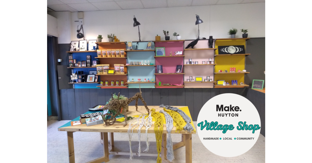 Visit Make Huyton Village to shop for a unique Christmas gift this year. 

The shop is open every Thursday, Friday and Saturday between 11am and 3pm selling handcrafted items made by the local artists and makers on site. 

orlo.uk/zgp96

<a href="/makeCIC/">Make.</a> 
<a href="/Huytonvilcentre/">HuytonVillageCentre</a>