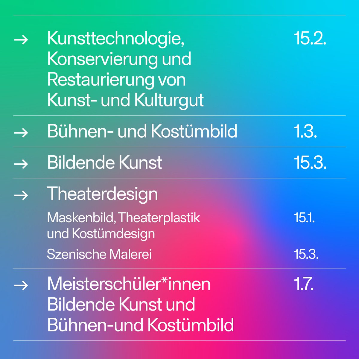 Dresden University of Fine Arts tweet media